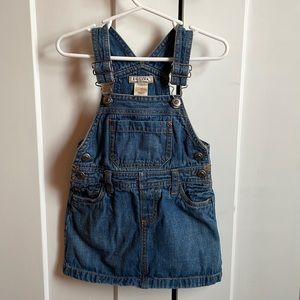 Jean jumper dress